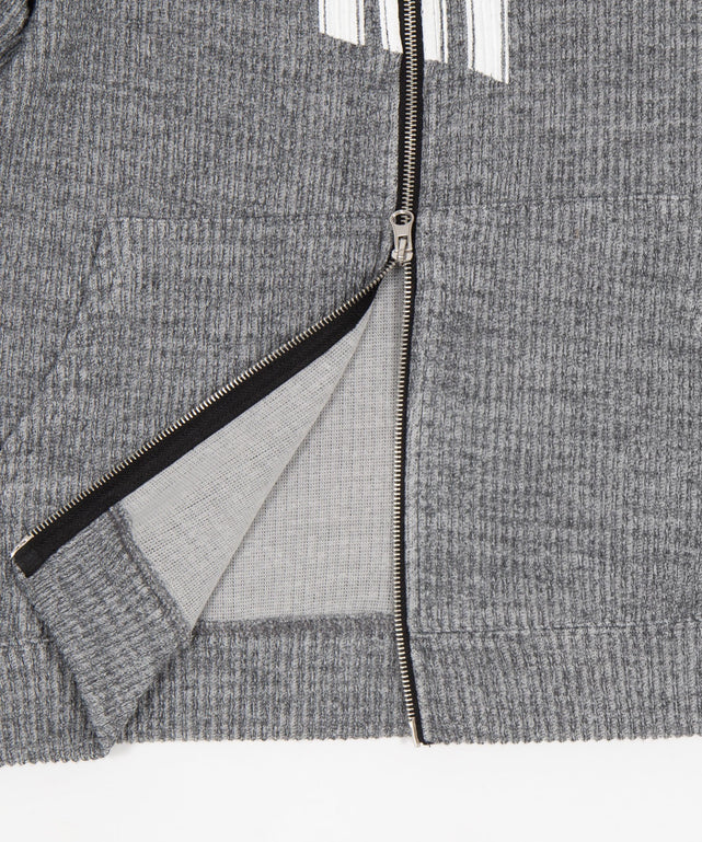 シティロゴニットジップパーカー