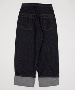 ロールアップカーブデニム