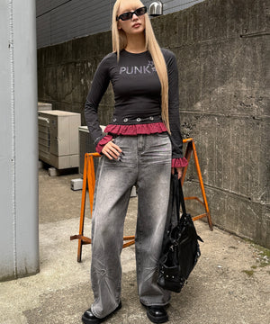 ブラック モデル：167㎝ F着用