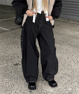 デニムインディゴ モデル：167㎝ M着用