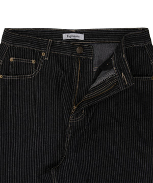 ストライプペインターカーブデニム