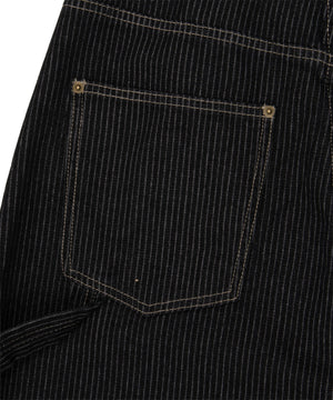 ストライプペインターカーブデニム