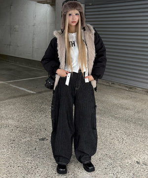 デニムインディゴ モデル：167㎝ M着用