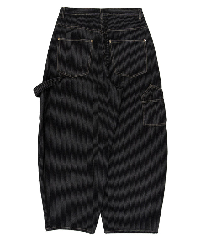 ストライプペインターカーブデニム