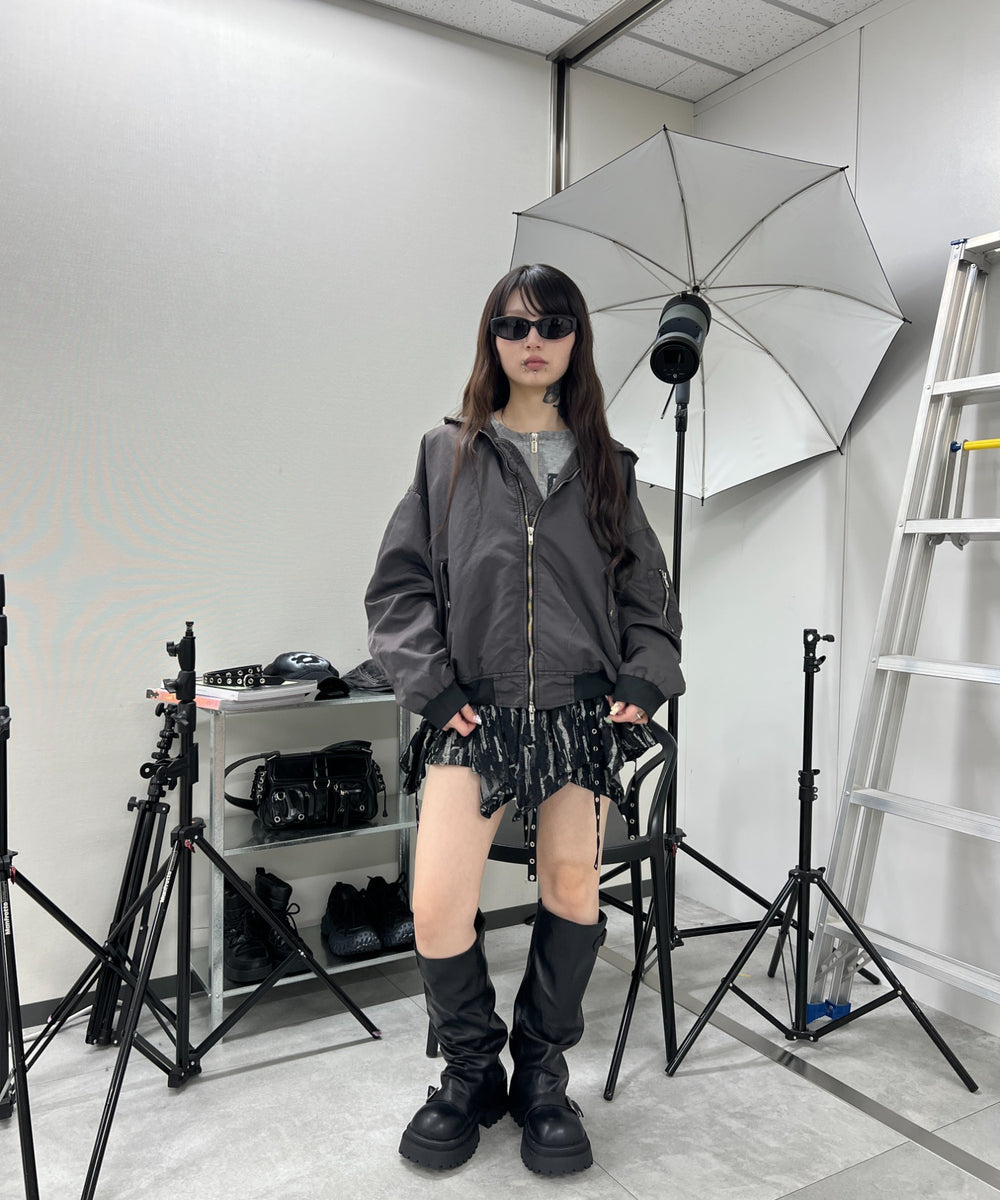 ブラック モデル：160㎝ L着用