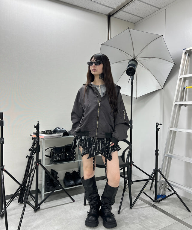 ブラック モデル：160㎝ L着用