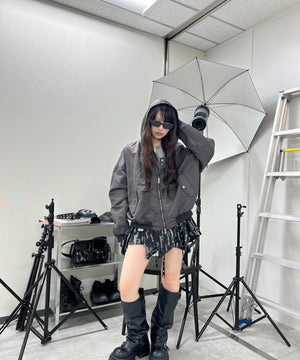 ブラック モデル：160㎝ L着用