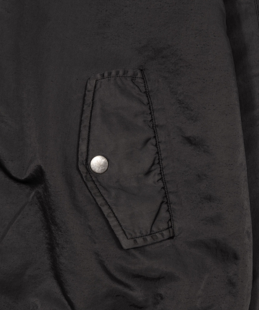 フェードフーデッドボンバージャケット