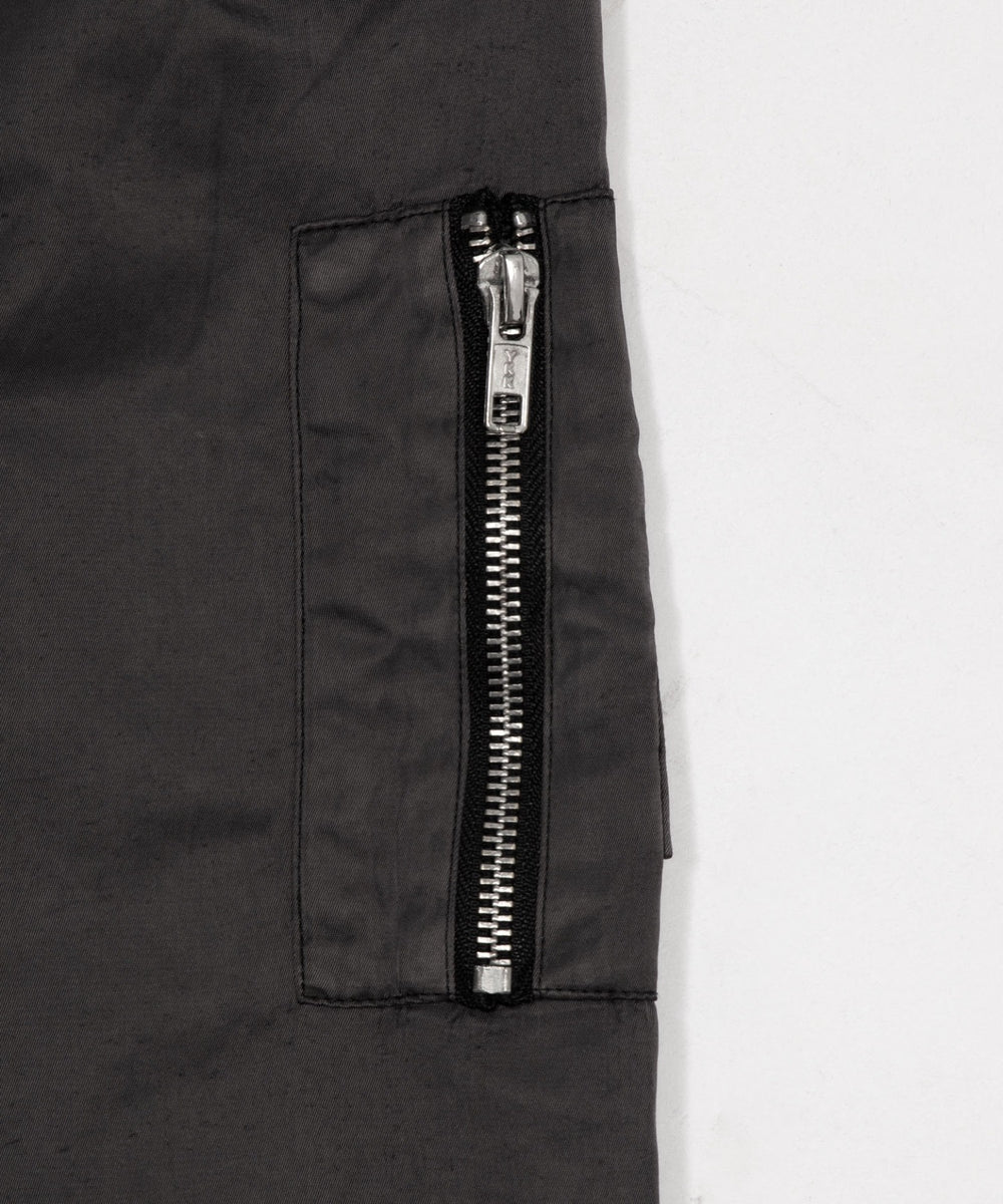 フェードフーデッドボンバージャケット