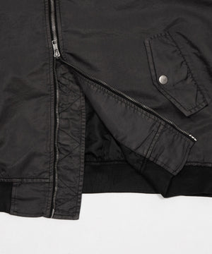 フェードフーデッドボンバージャケット