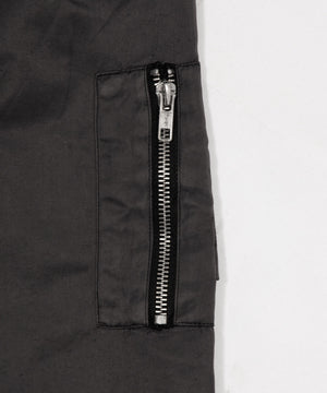 フェードフーデッドボンバージャケット