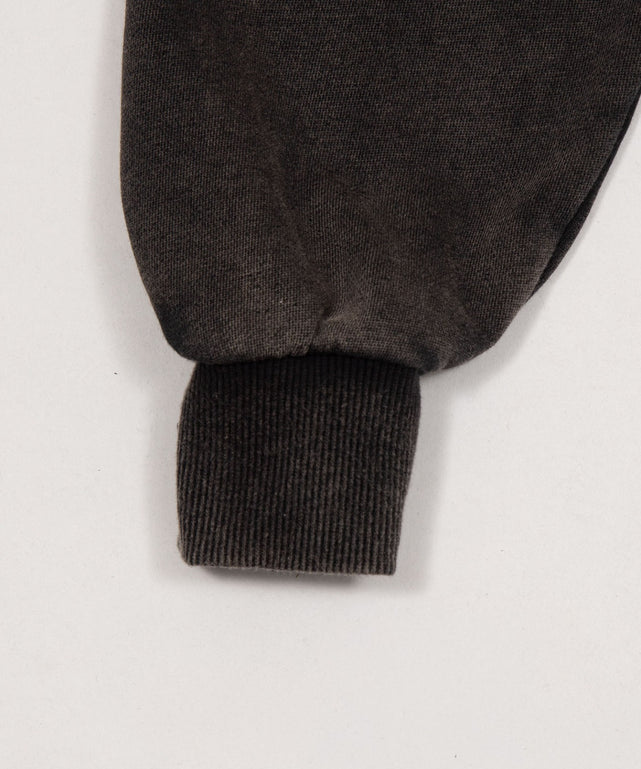 ハードウォッシュ裏毛Wジップパーカー