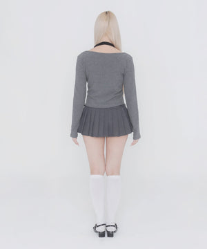 グレー モデル：167㎝ F着用