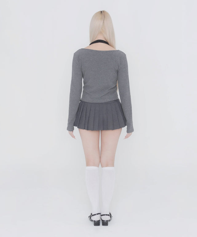 グレー モデル：167㎝ F着用