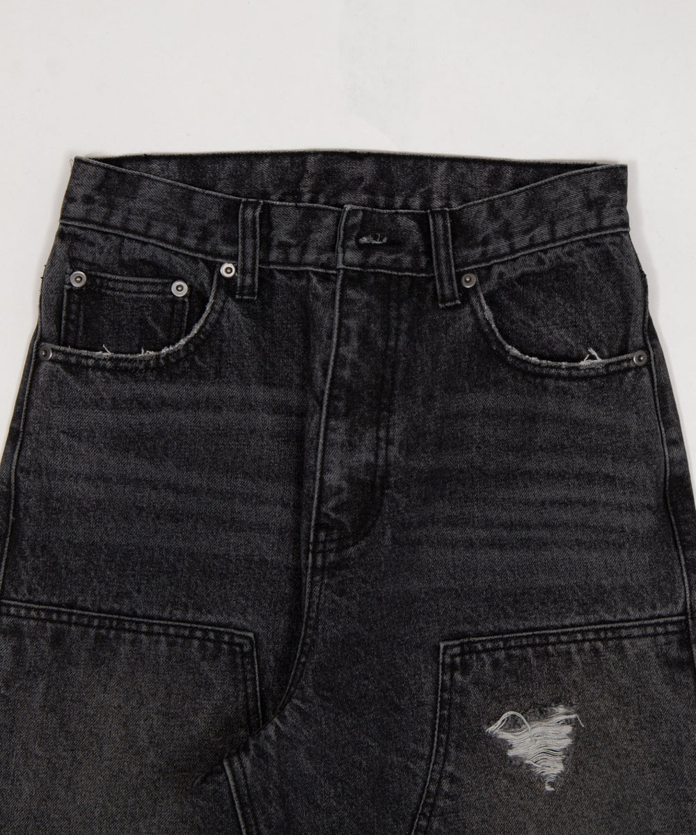 カモフラスイッチバギーデニム