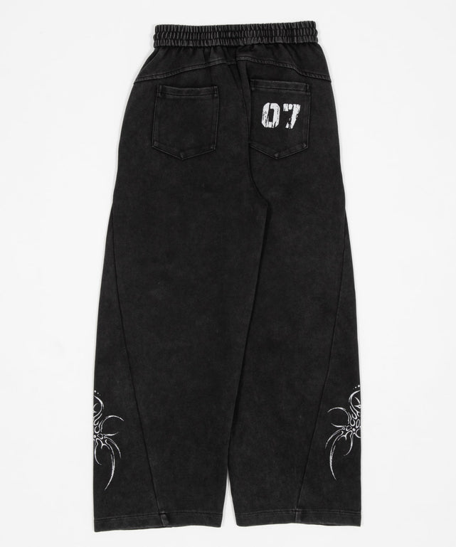 Y2kプリントスウェットパンツ