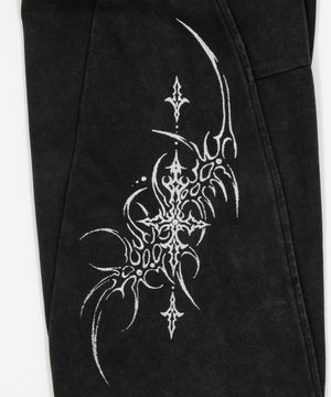 Y2kプリントスウェットパンツ