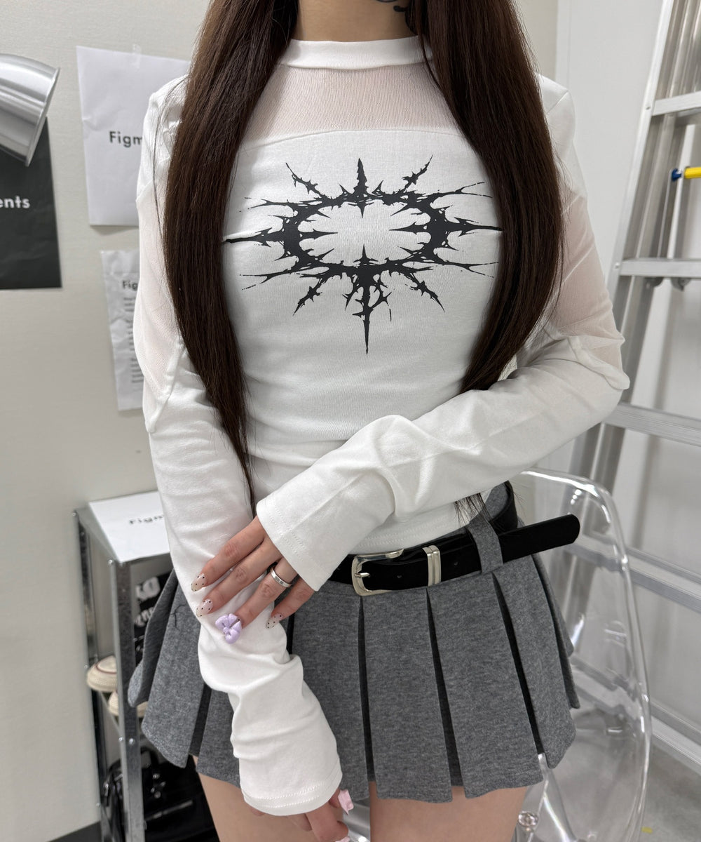 ホワイト モデル：159cm F着用