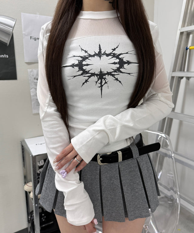 ホワイト モデル：159cm F着用