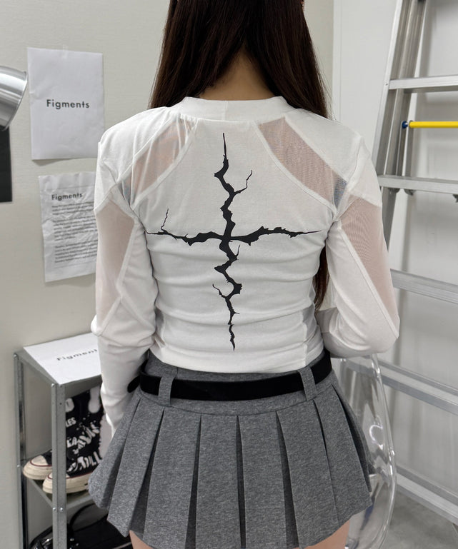 ホワイト モデル：159cm F着用