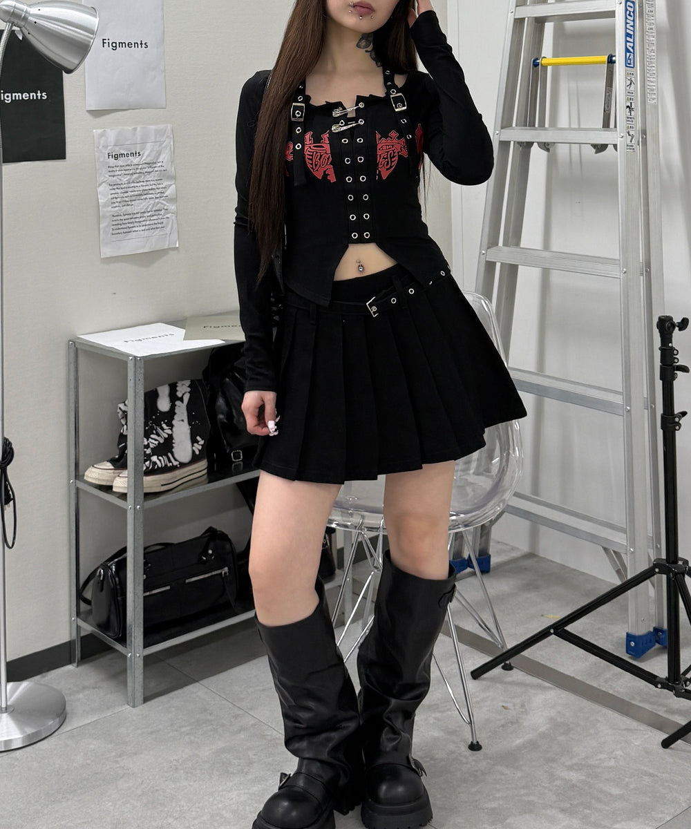 ブラック モデル：159cm  F着用