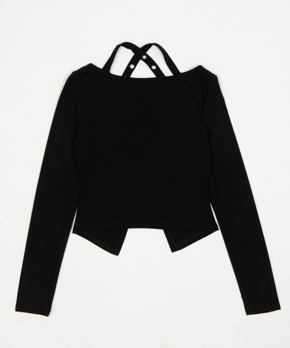 ハトメロゴデザイントップス