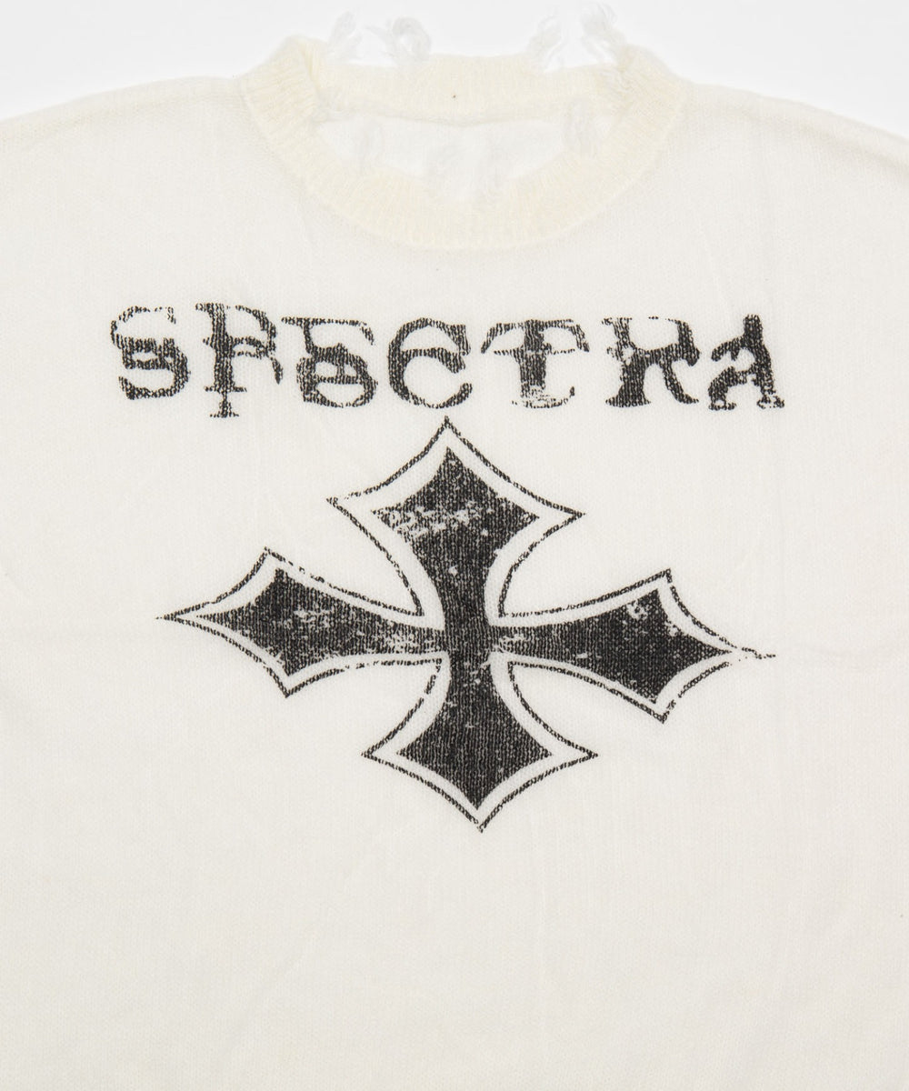 クロスロゴシアーニット