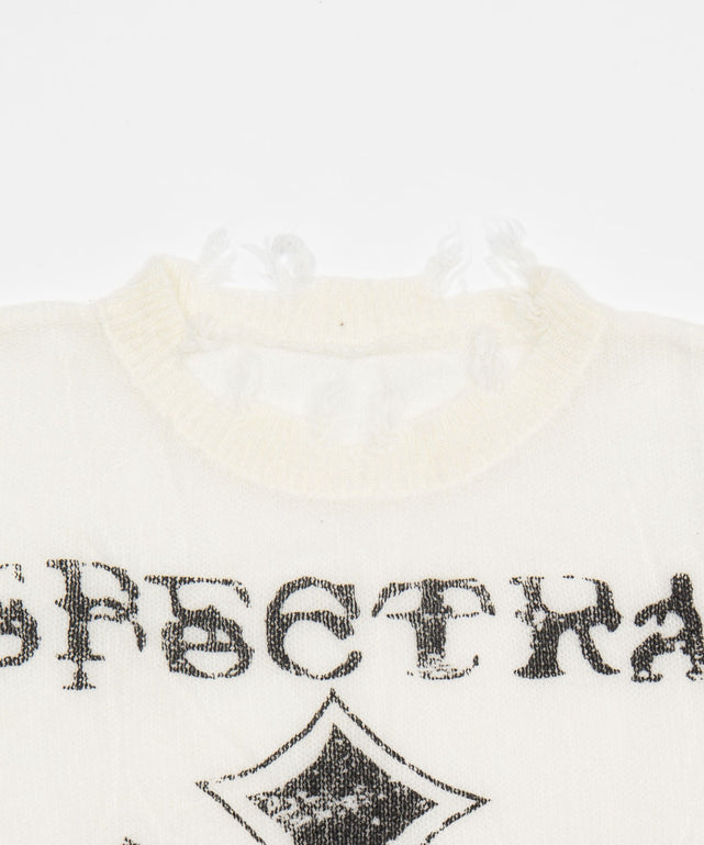 クロスロゴシアーニット