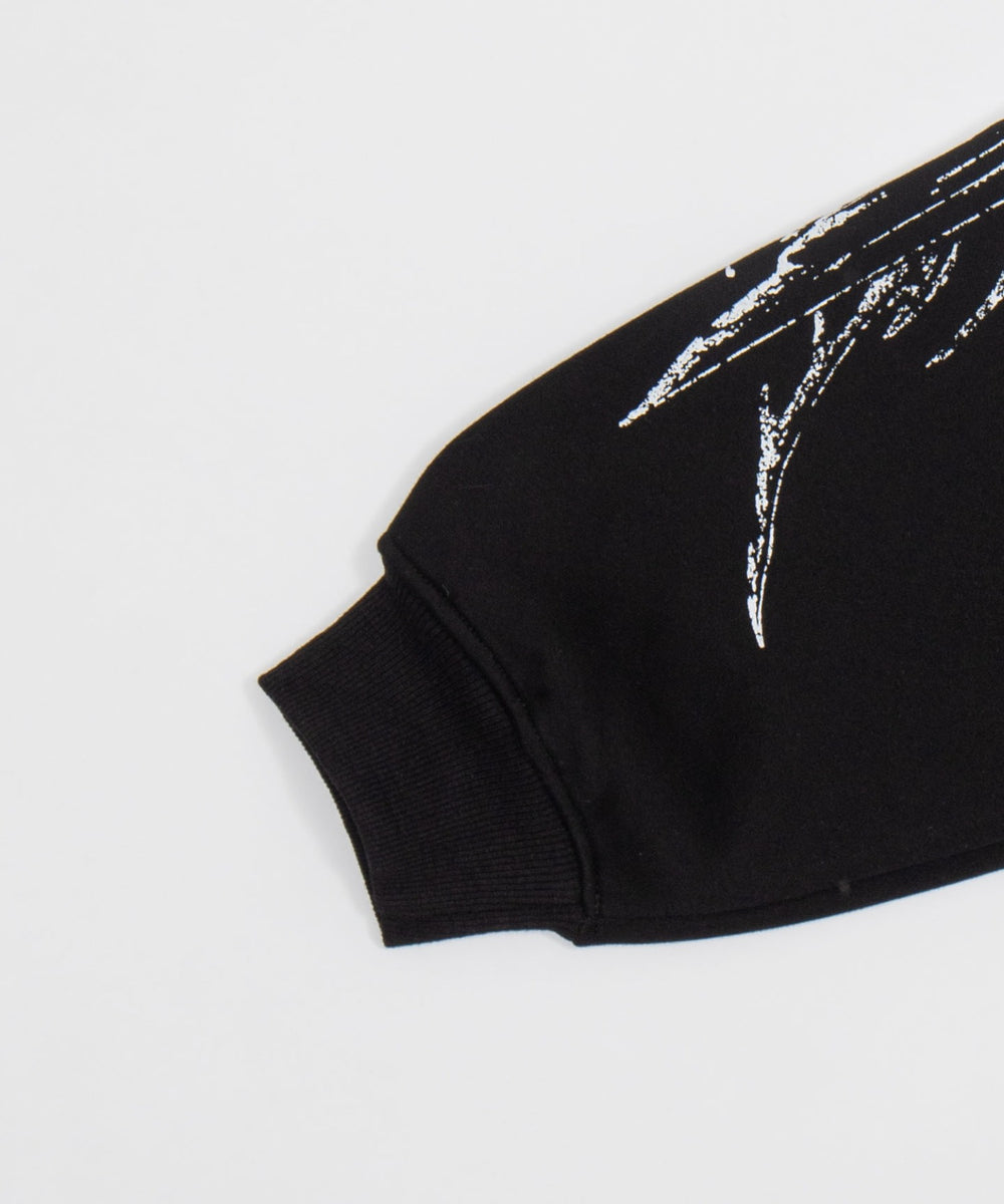 Y2Kゴシッククロスジップパーカー