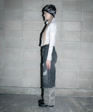 ホワイト モデル:168cm F着用