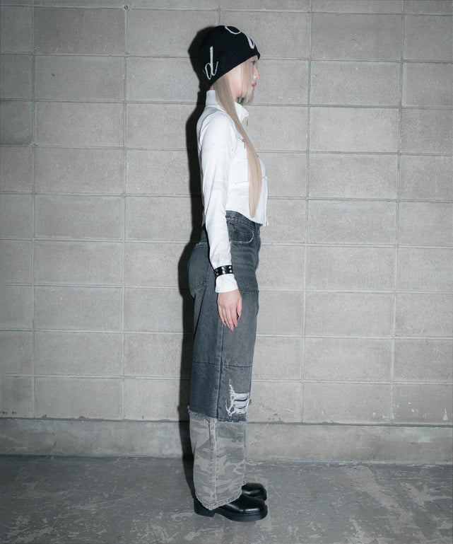 ホワイト モデル:168cm F着用