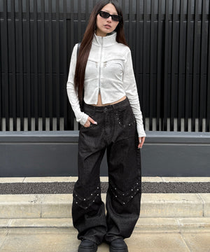 ホワイト モデル：159cm F着用