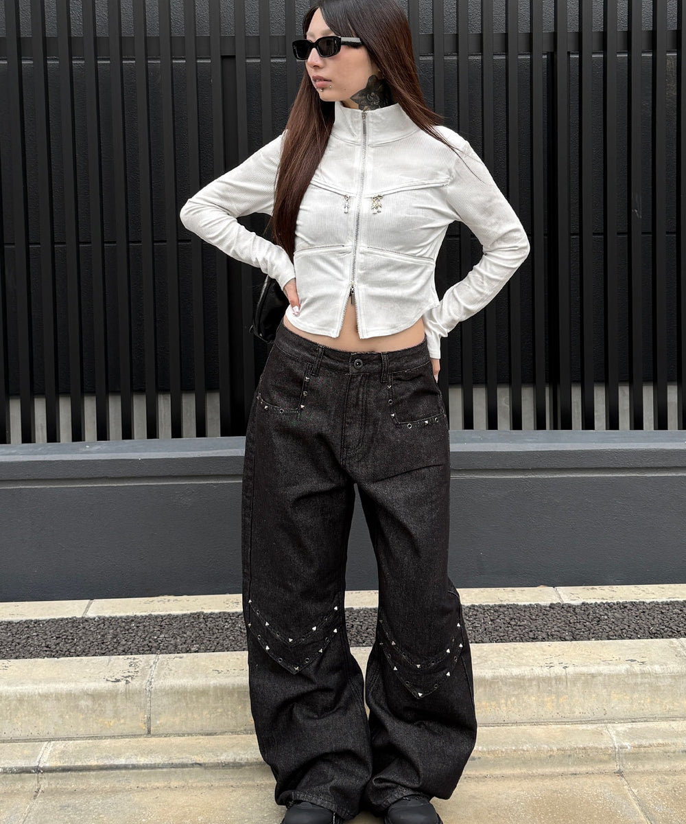 ホワイト モデル：159cm F着用