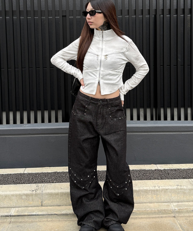 ホワイト モデル：159cm F着用