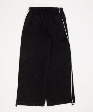 アシメサイドラインスウェパン