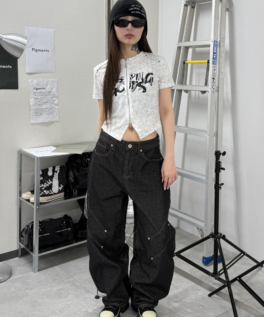 ホワイト モデル：159cm F着用