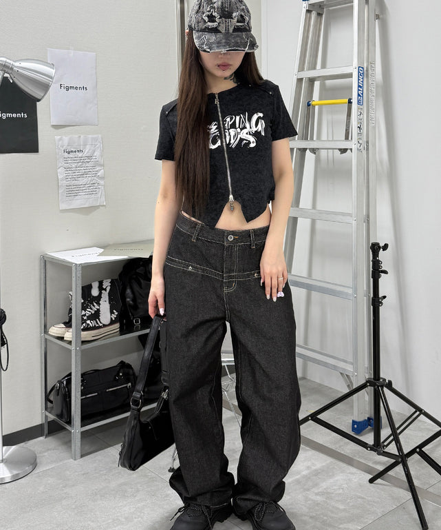 スミクロ モデル：159cm F着用