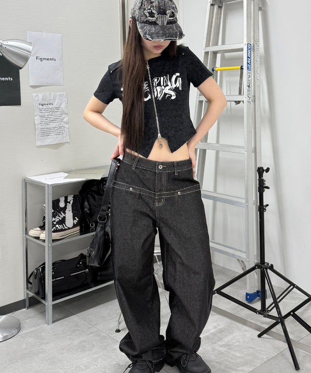 スミクロ モデル：159cm F着用