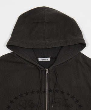 スターサークルロゴジップパーカー