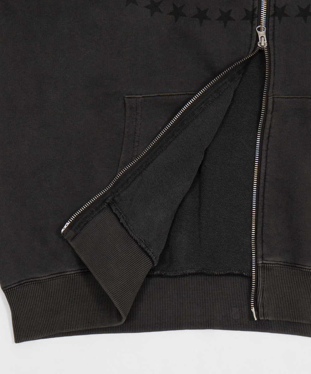 スターサークルロゴジップパーカー