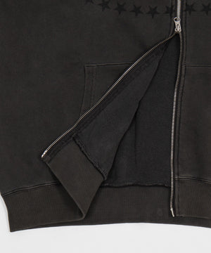 スターサークルロゴジップパーカー