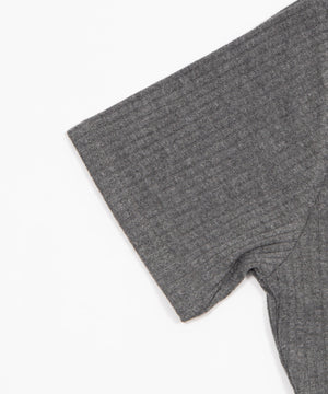 レースアップレイヤードヘムSSトップ