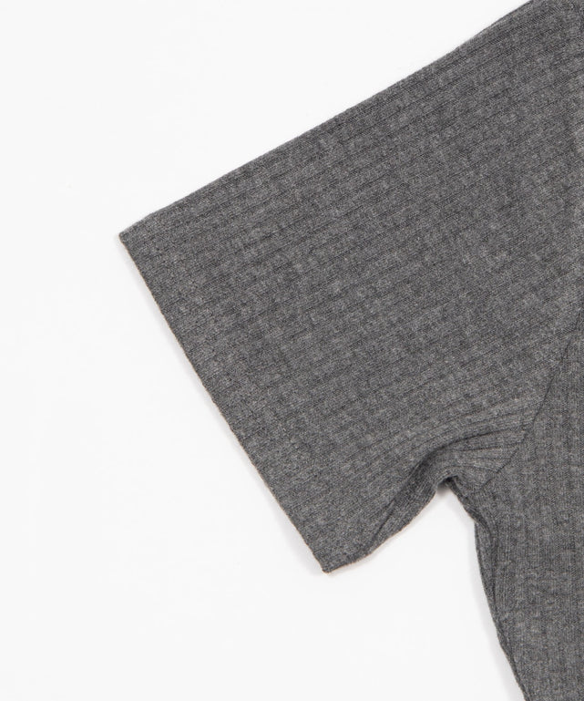 レースアップレイヤードヘムSSトップ