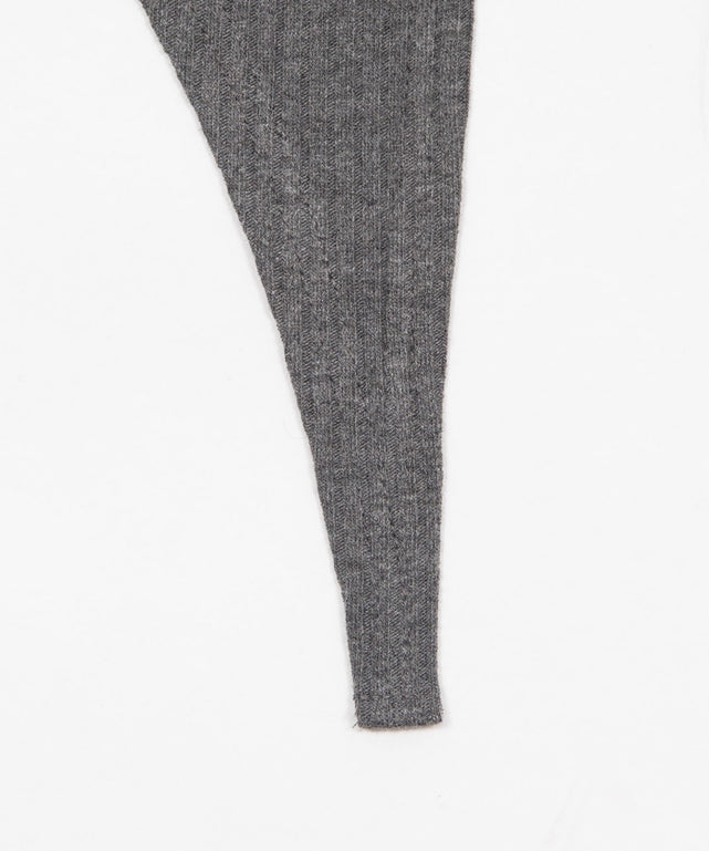 レースアップレイヤードヘムSSトップ