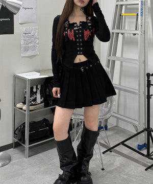 ブラック モデル：159cm S着用