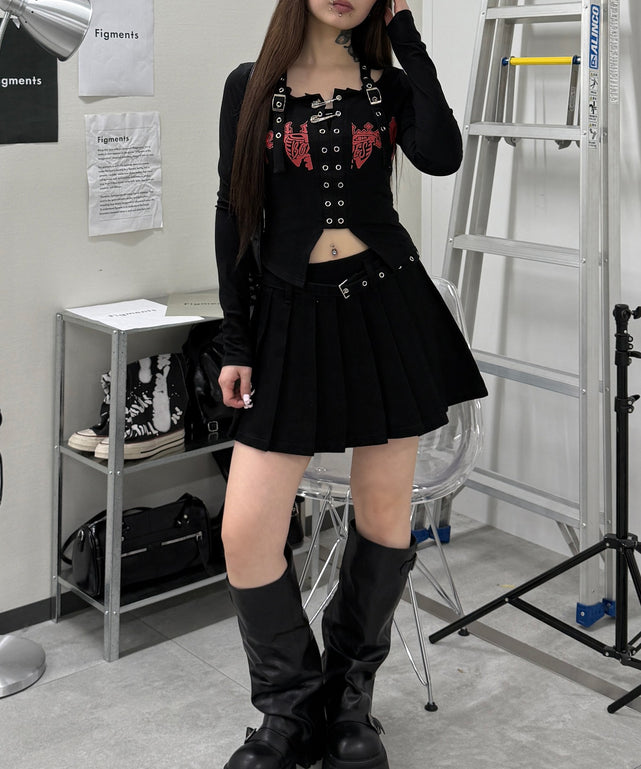 ブラック モデル：159cm S着用