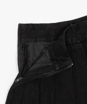 ハトメベルトプリーツスカパン