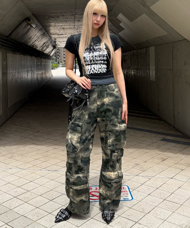 カモフラユーティリティカーゴパンツ – WEGO ONLINE STORE