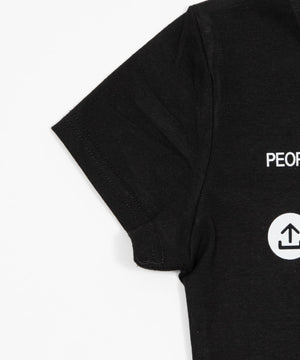 ボーダースカルTシャツ