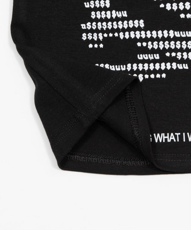 ボーダースカルTシャツ